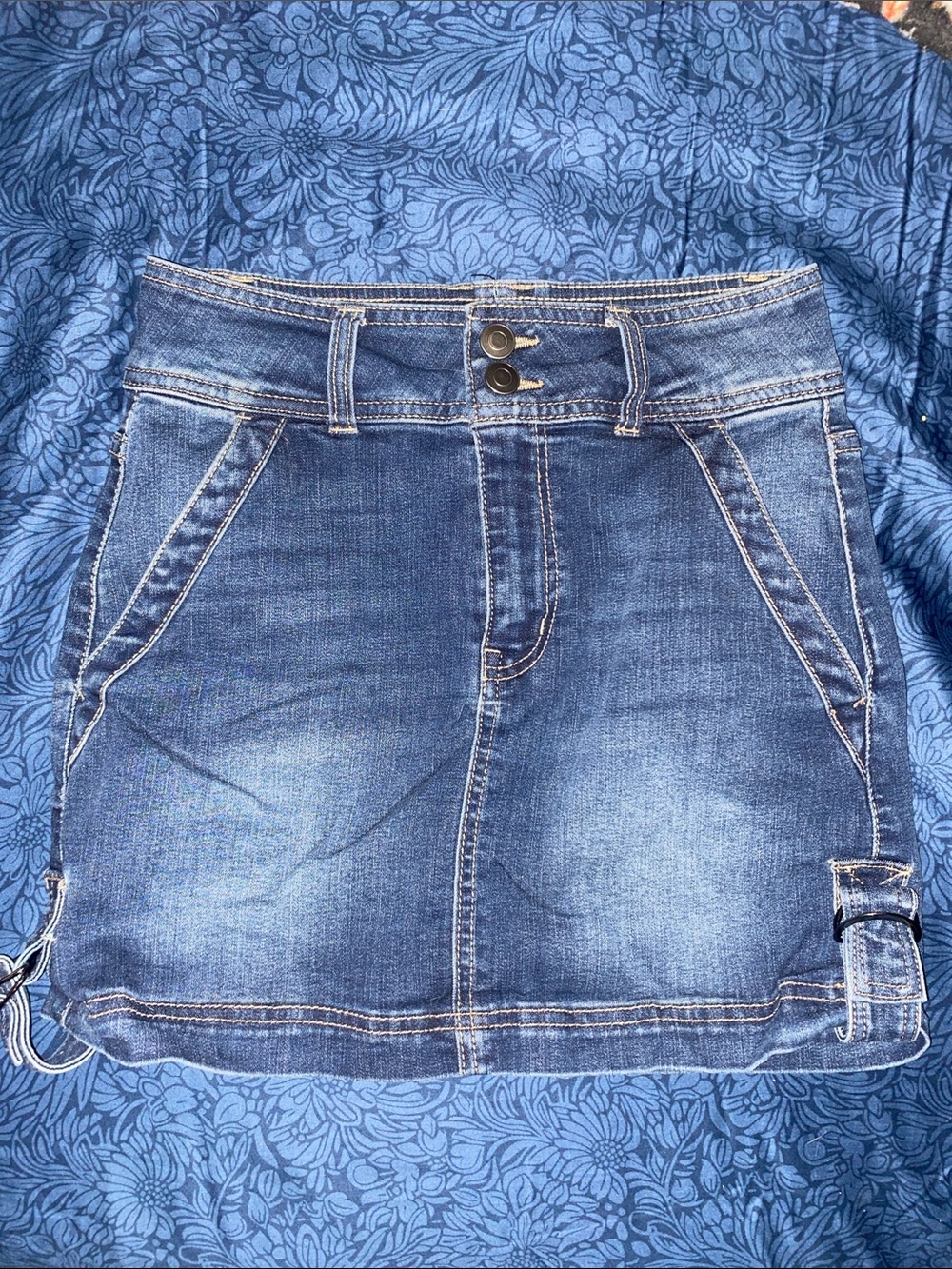 SO Blue Denim Skirt